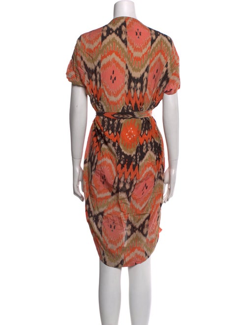 AllSaints Silk Knee-Length Dress