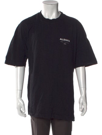 AllSaints Graphic Print Crew Neck T-Shirt