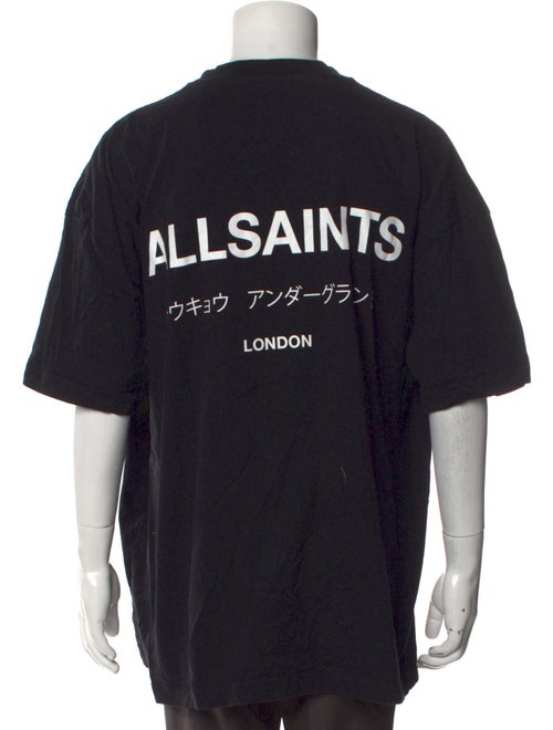 AllSaints Graphic Print Crew Neck T-Shirt