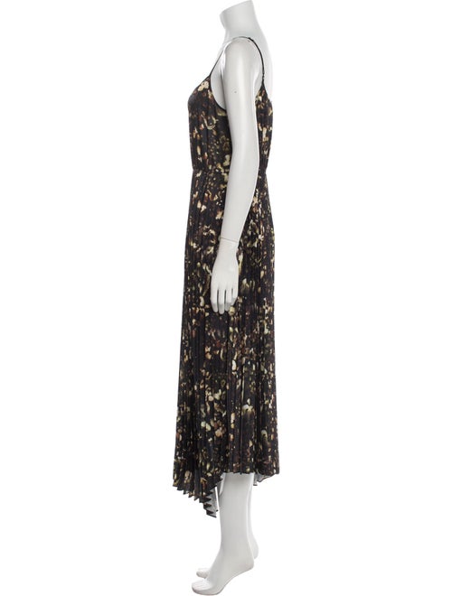 AllSaints Printed Midi Length Dress