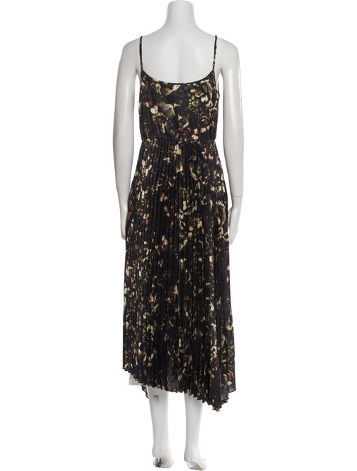 AllSaints Printed Midi Length Dress