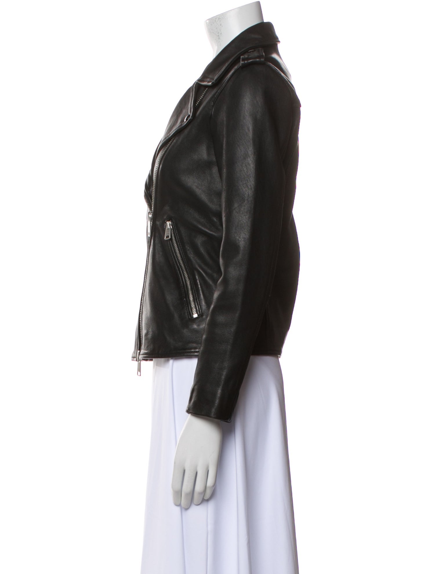 AllSaints Leather Biker Jacket
