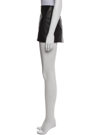 AllSaints Lamb Leather Mini Skirt