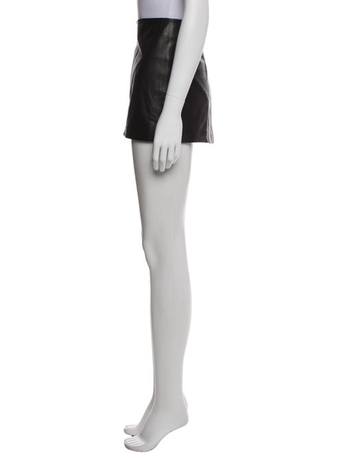 AllSaints Lamb Leather Mini Skirt
