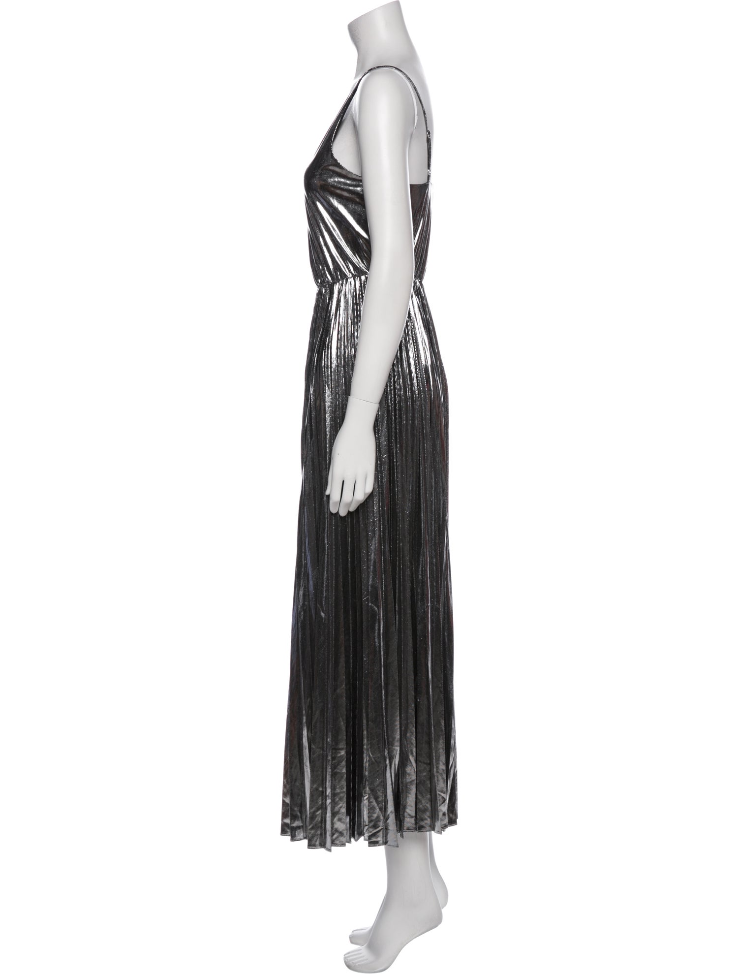 AllSaints V-Neck Long Dress
