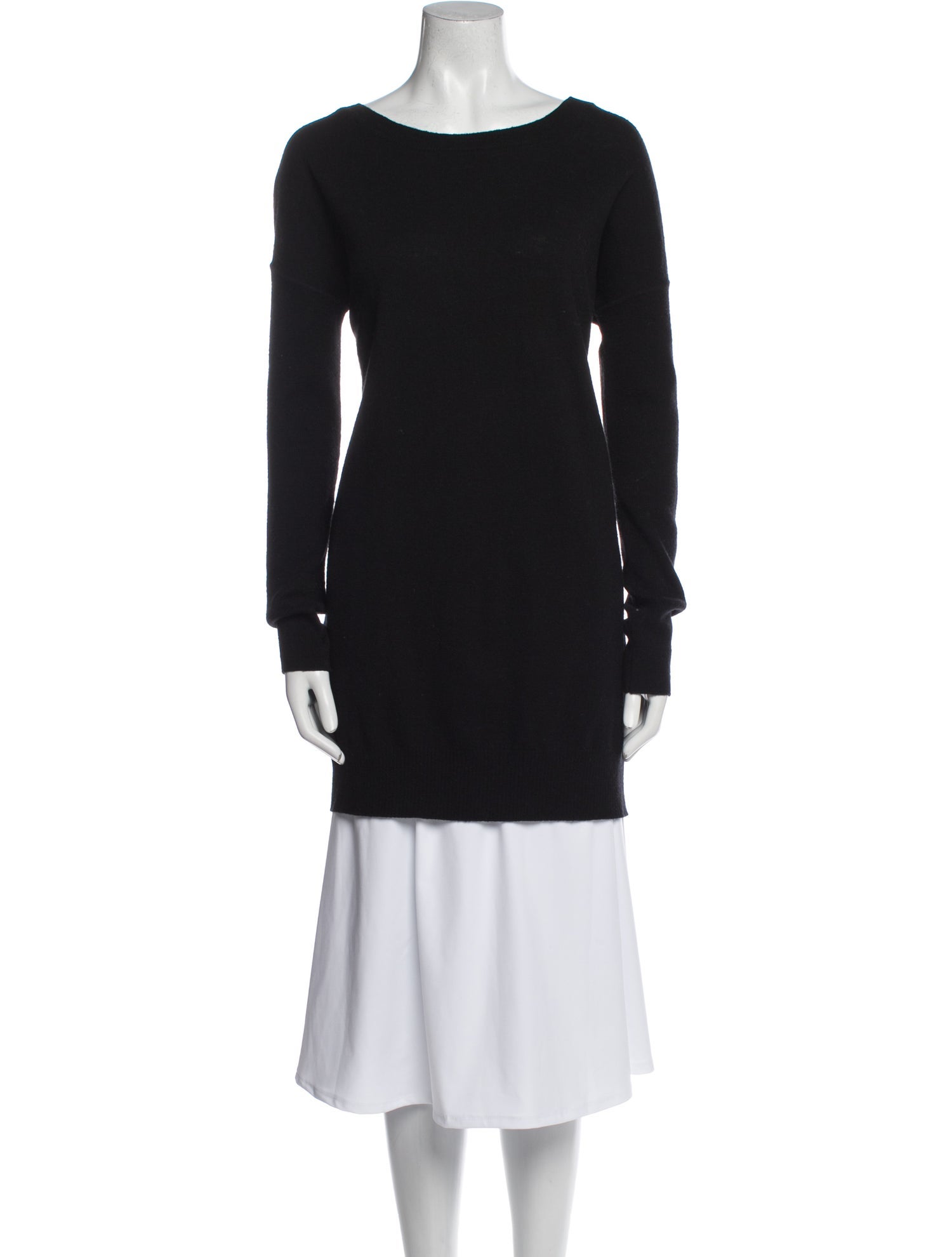 AllSaints Wool Bateau Neckline Sweater