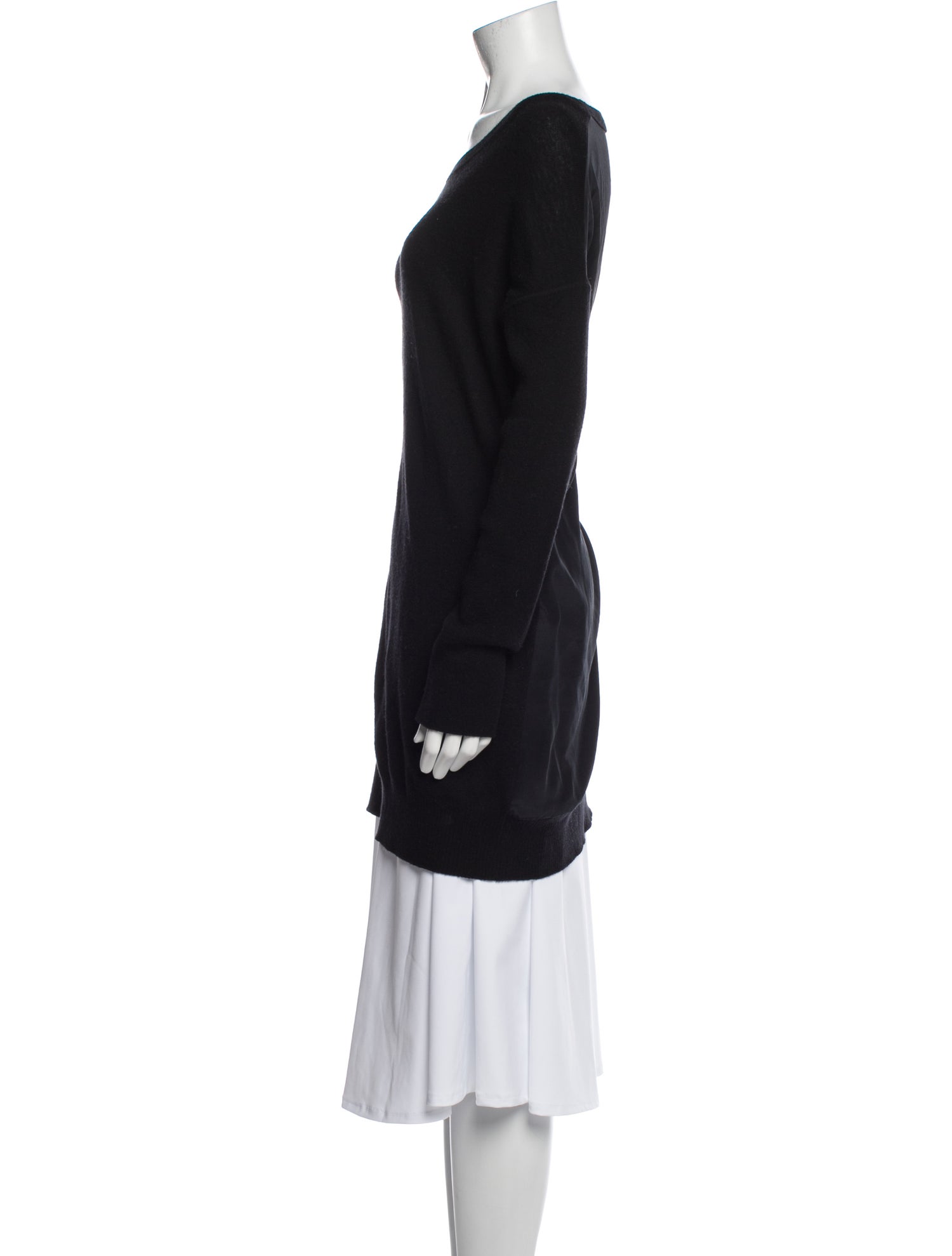 AllSaints Wool Bateau Neckline Sweater