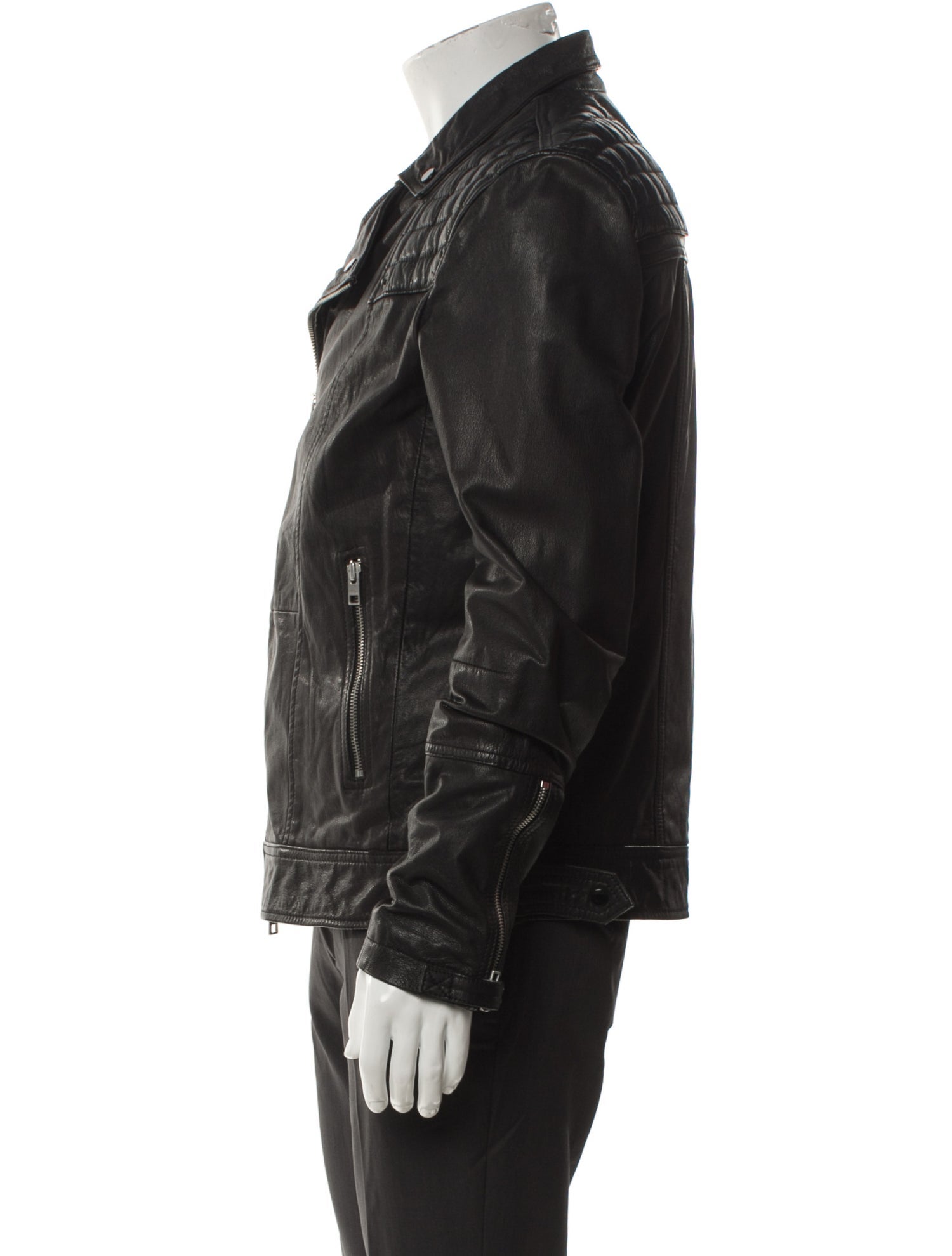 AllSaints Leather Moto Jacket
