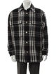 AllSaints Plaid Print Utility Jacket