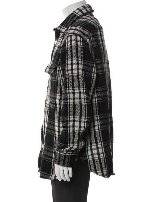 AllSaints Plaid Print Utility Jacket