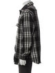 AllSaints Plaid Print Utility Jacket