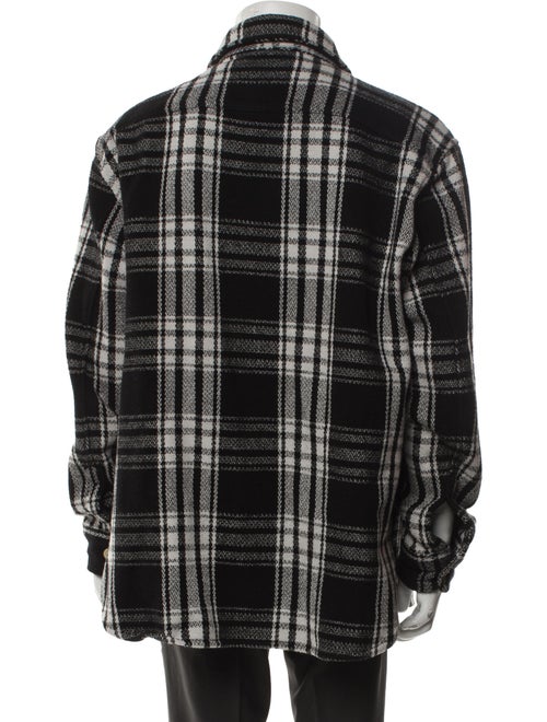 AllSaints Plaid Print Utility Jacket