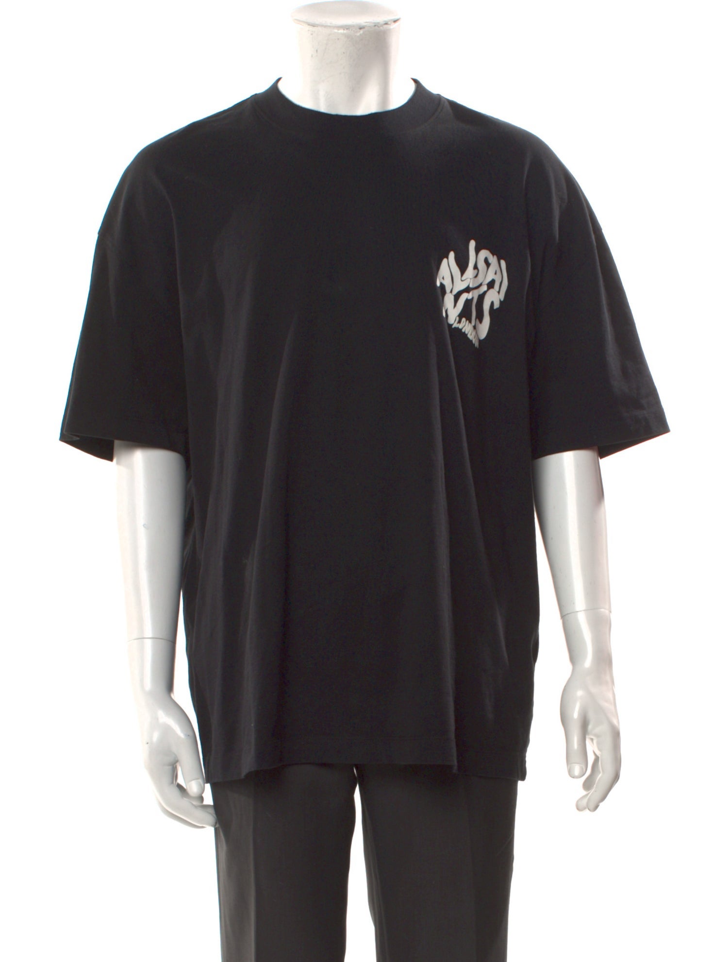 AllSaints Graphic Print Crew Neck T-Shirt