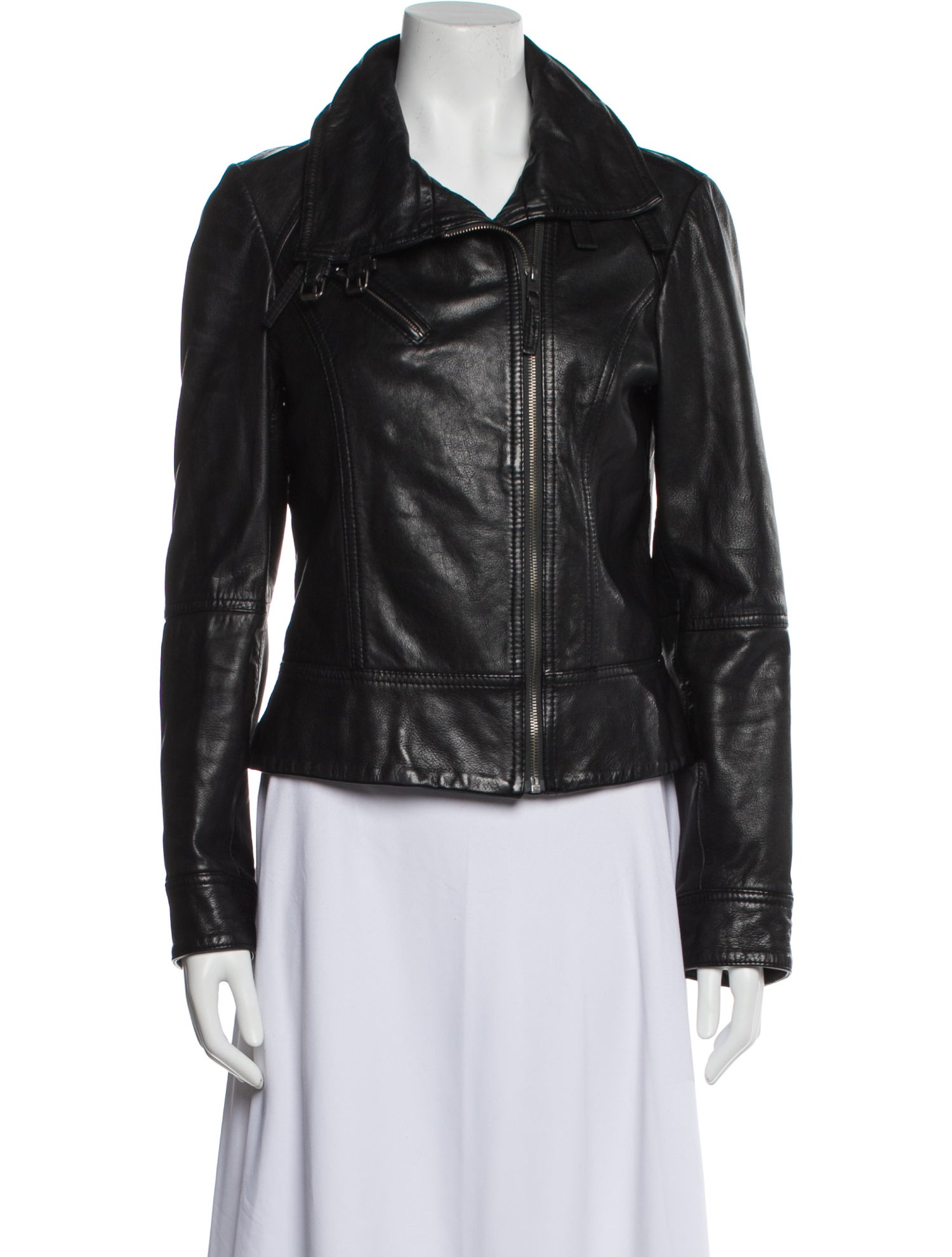 AllSaints Leather Biker Jacket
