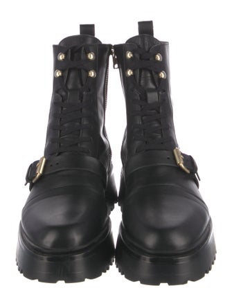 AllSaints Leather Combat Boots