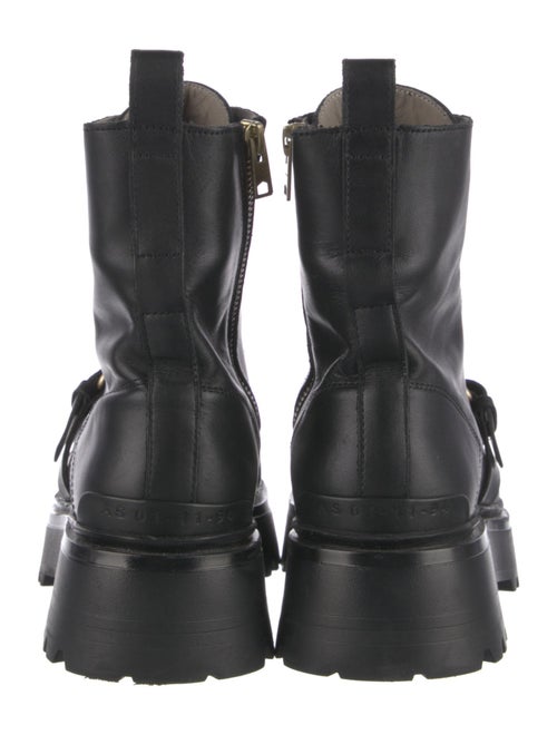 AllSaints Leather Combat Boots