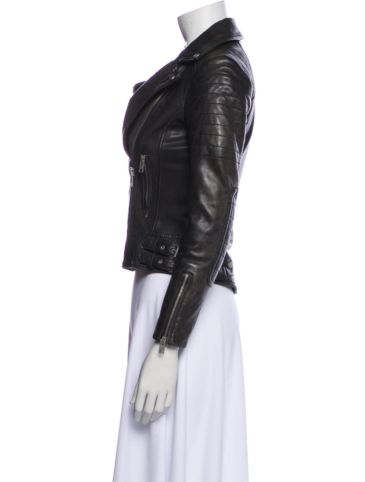 AllSaints Leather Biker Jacket