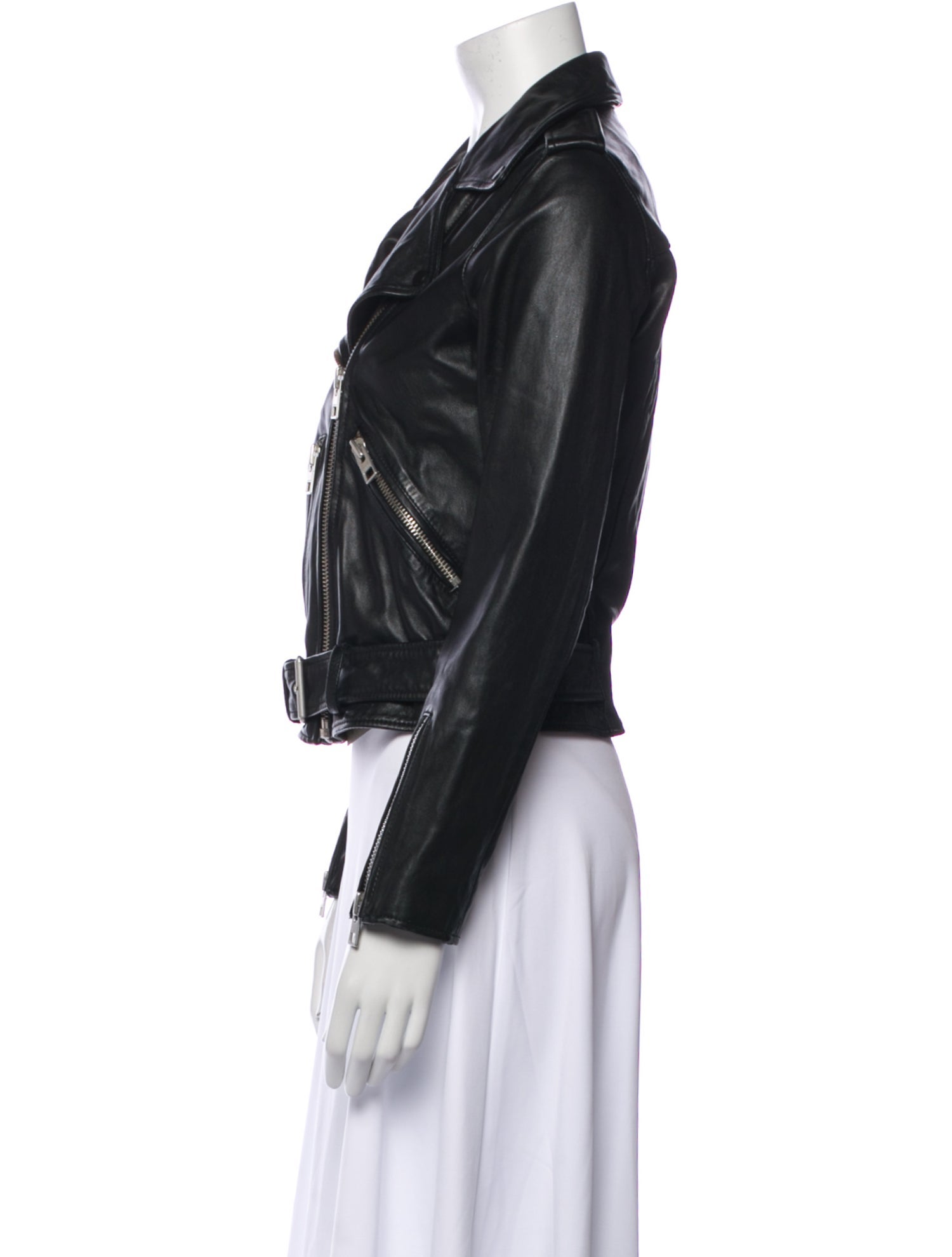 AllSaints Leather Biker Jacket