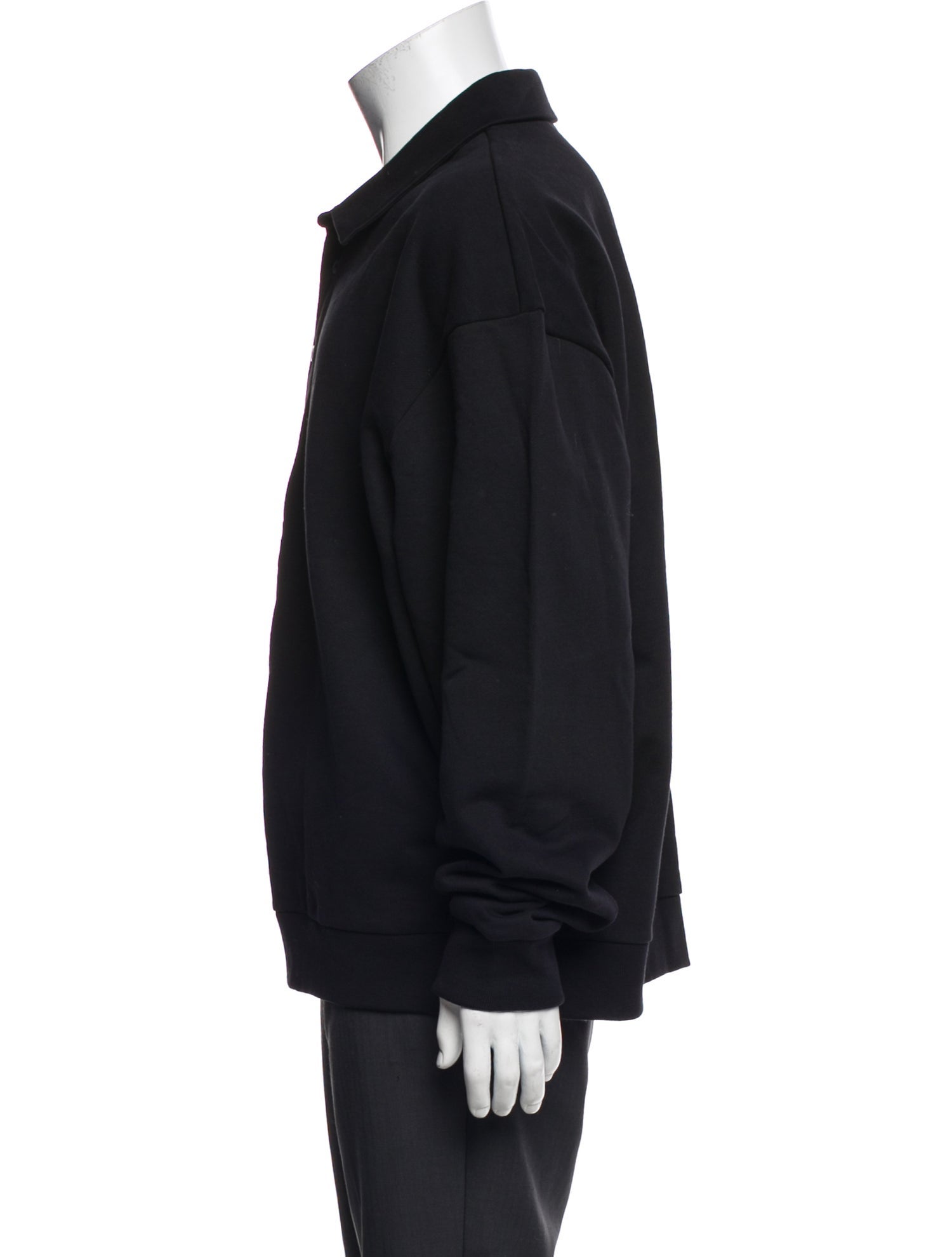 AllSaints Mock Neck Long Sleeve Sweatshirt