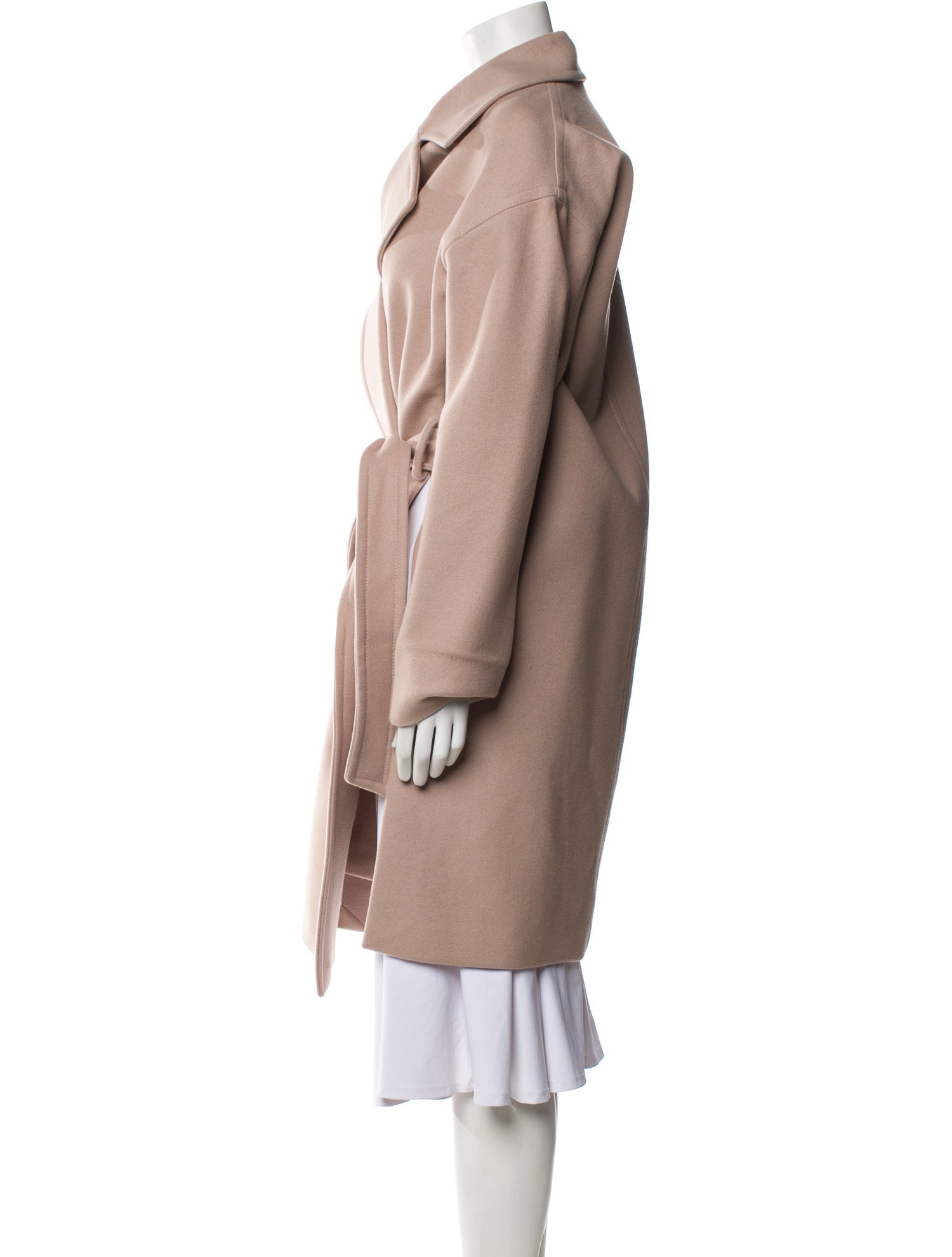 AllSaints Wool Trench Coat