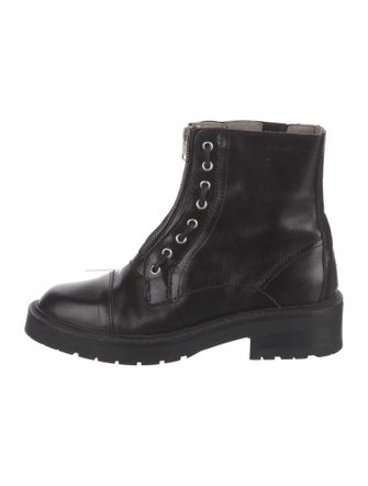 AllSaints Leather Combat Boots