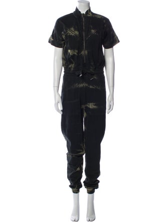 AllSaints Mock Neck Jumpsuit