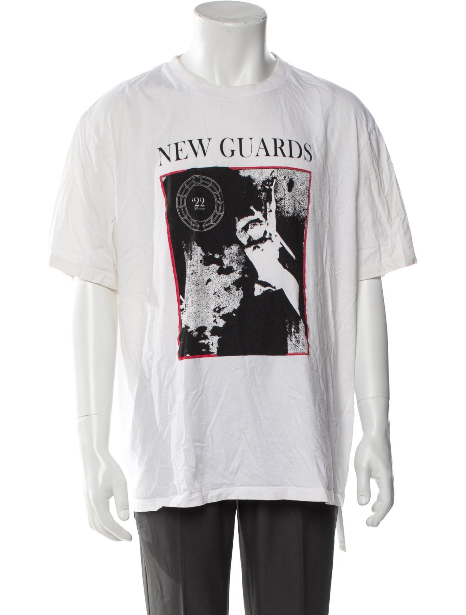 AllSaints Graphic Print Crew Neck T-Shirt