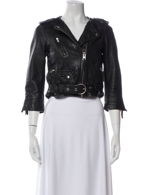 AllSaints Leather Biker Jacket