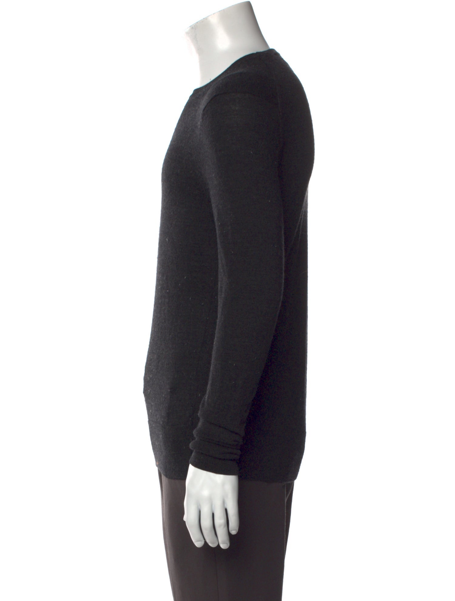 AllSaints Merino Wool Crew Neck Pullover