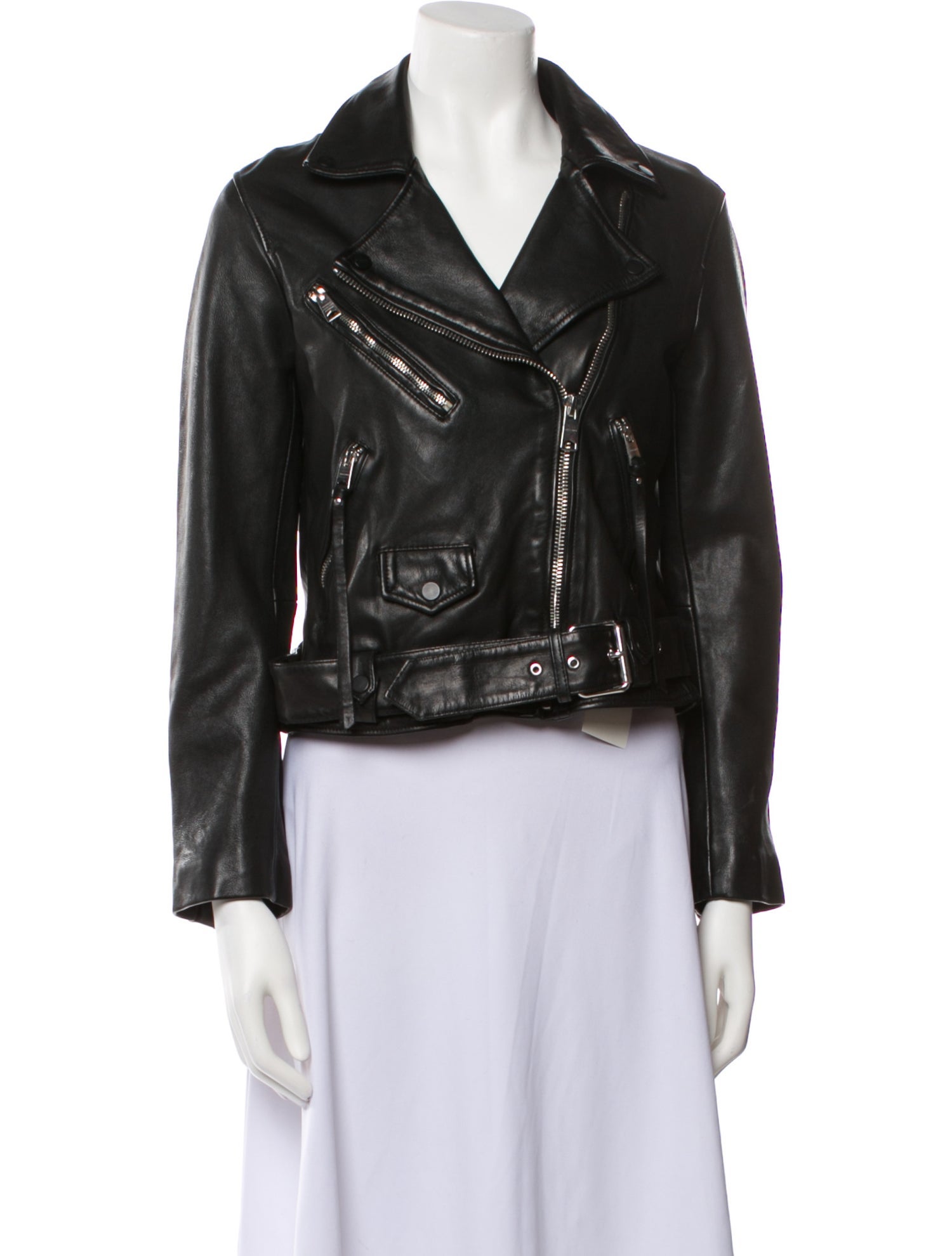 AllSaints Leather Biker Jacket