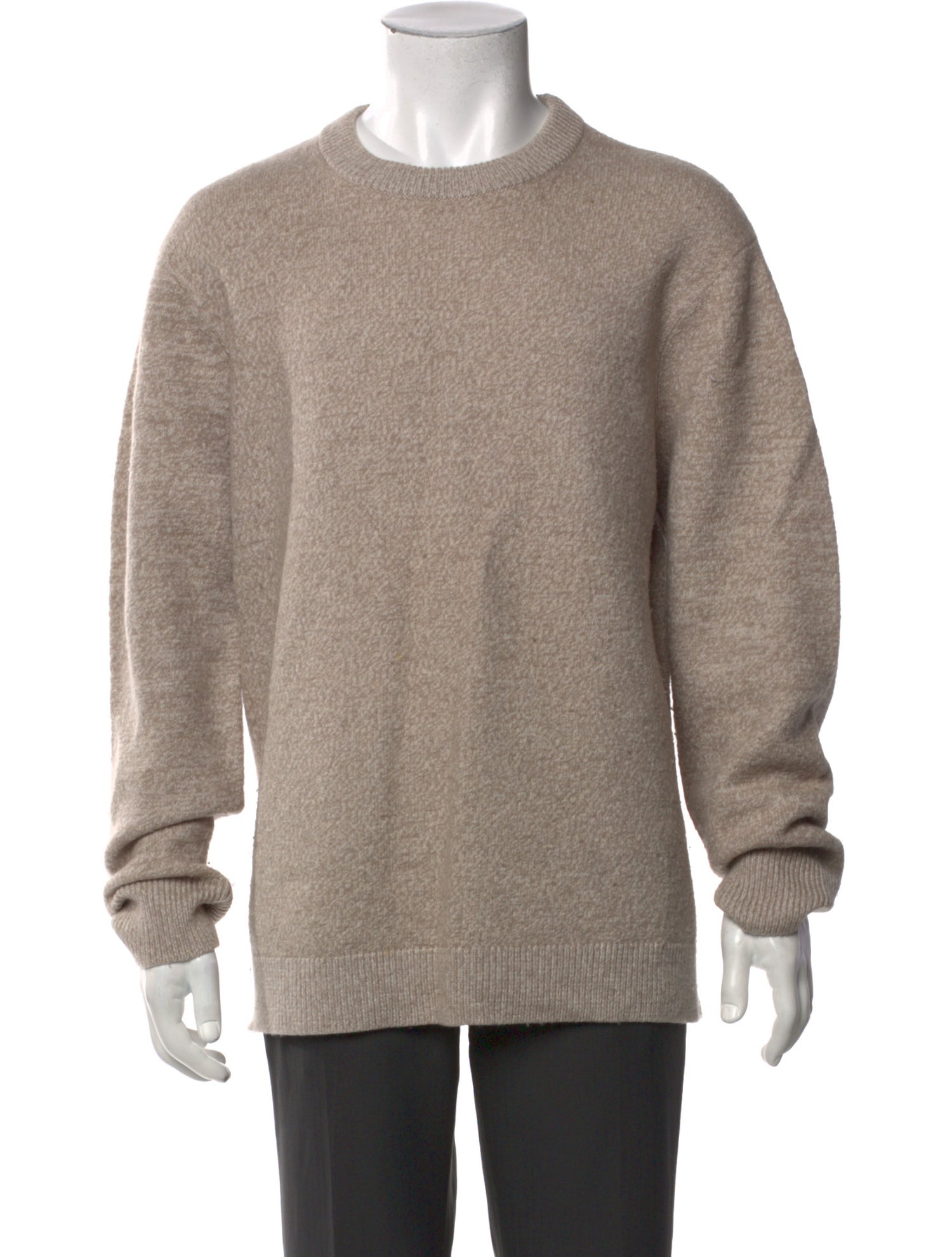 AllSaints Merino Wool Crew Neck Pullover