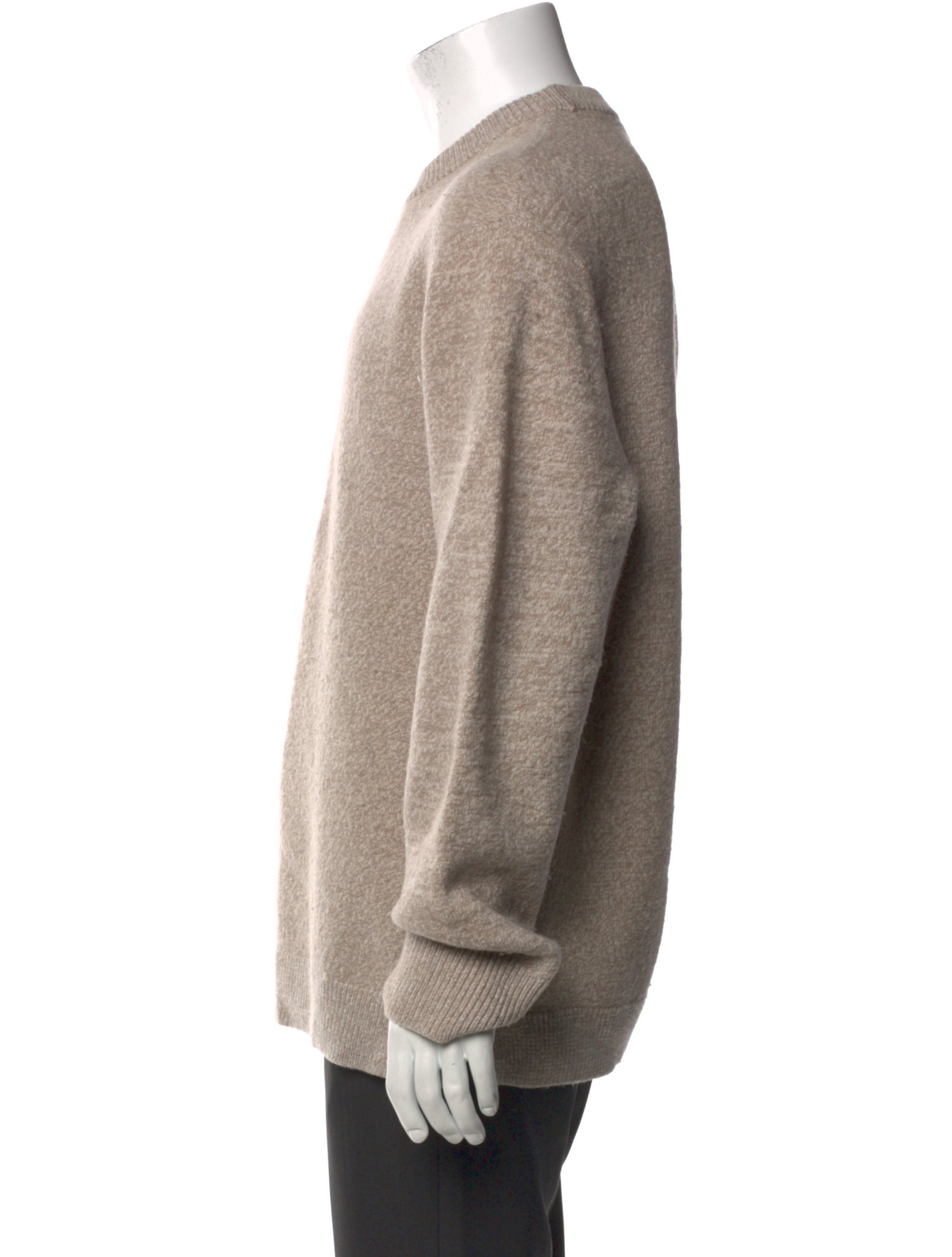 AllSaints Merino Wool Crew Neck Pullover