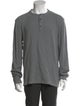 AllSaints Crew Neck Long Sleeve Henley