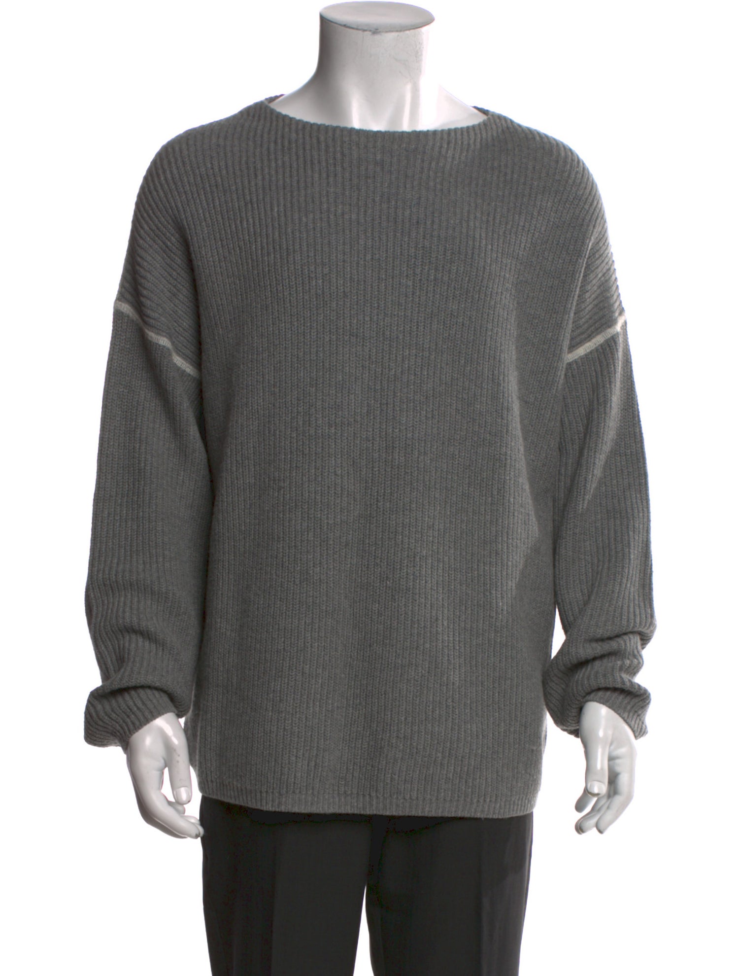 AllSaints Crew Neck Long Sleeve Pullover