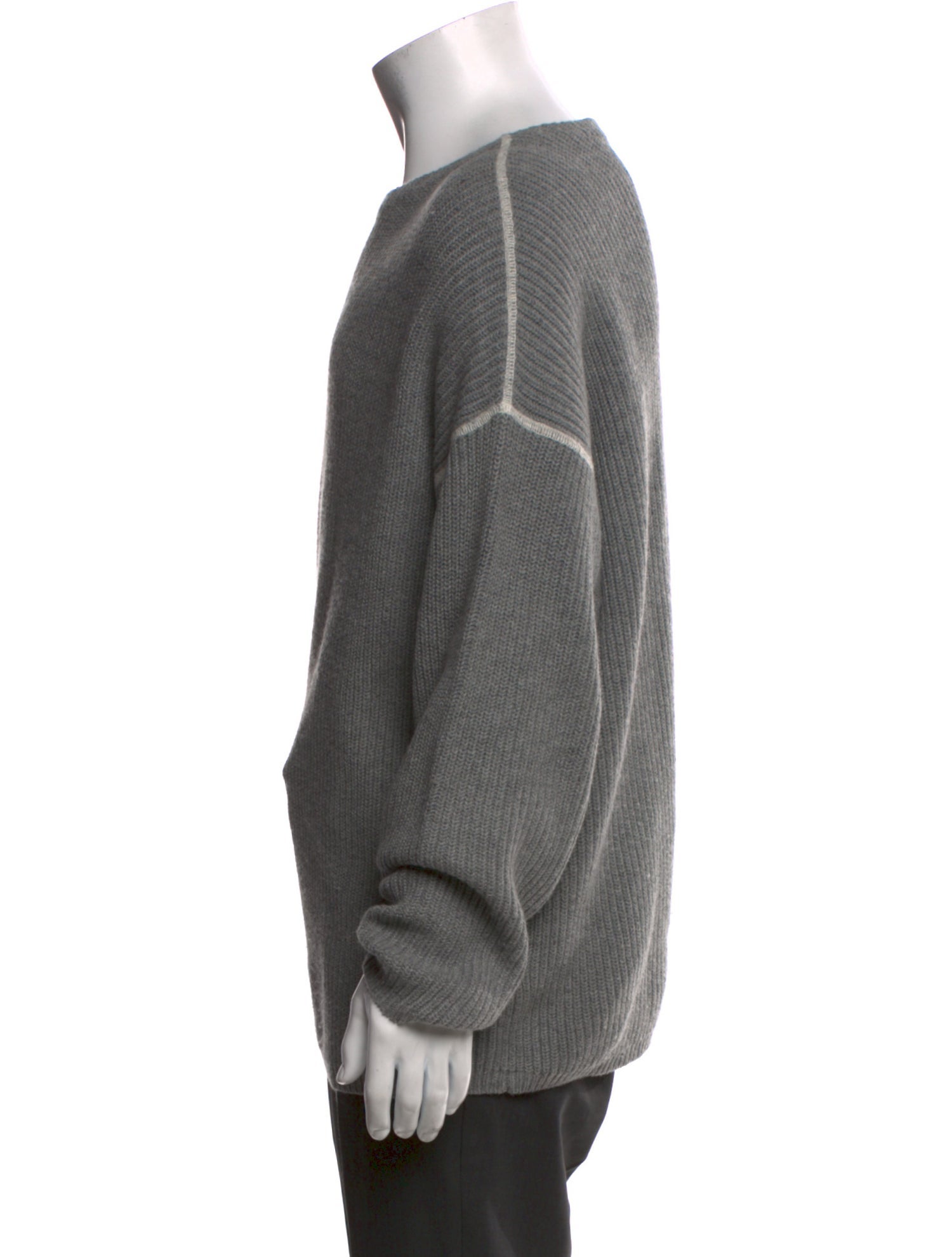 AllSaints Crew Neck Long Sleeve Pullover