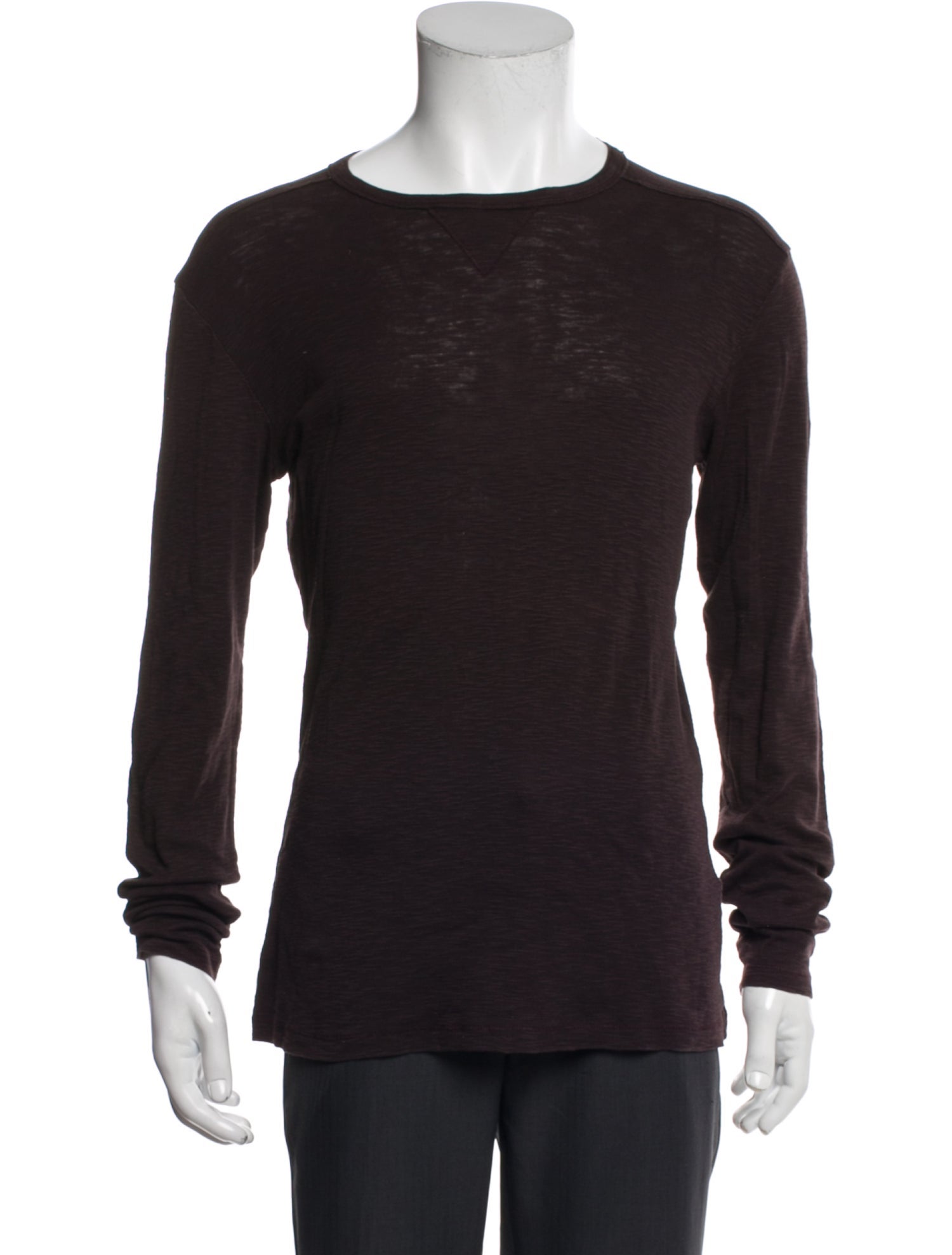 AllSaints Crew Neck Long Sleeve T-Shirt