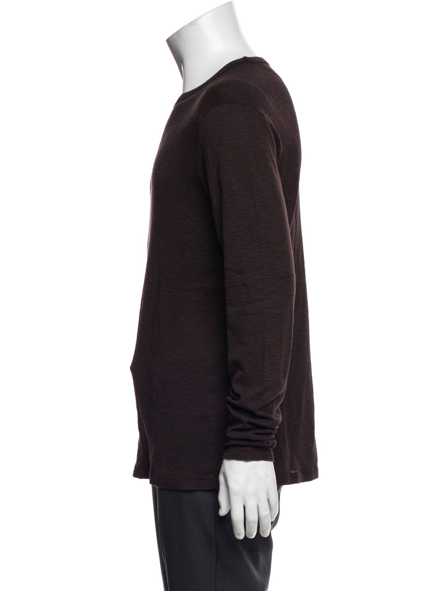 AllSaints Crew Neck Long Sleeve T-Shirt