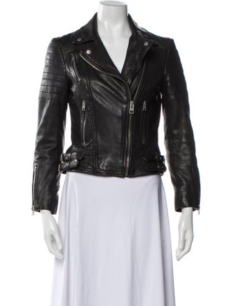 AllSaints Leather Biker Jacket