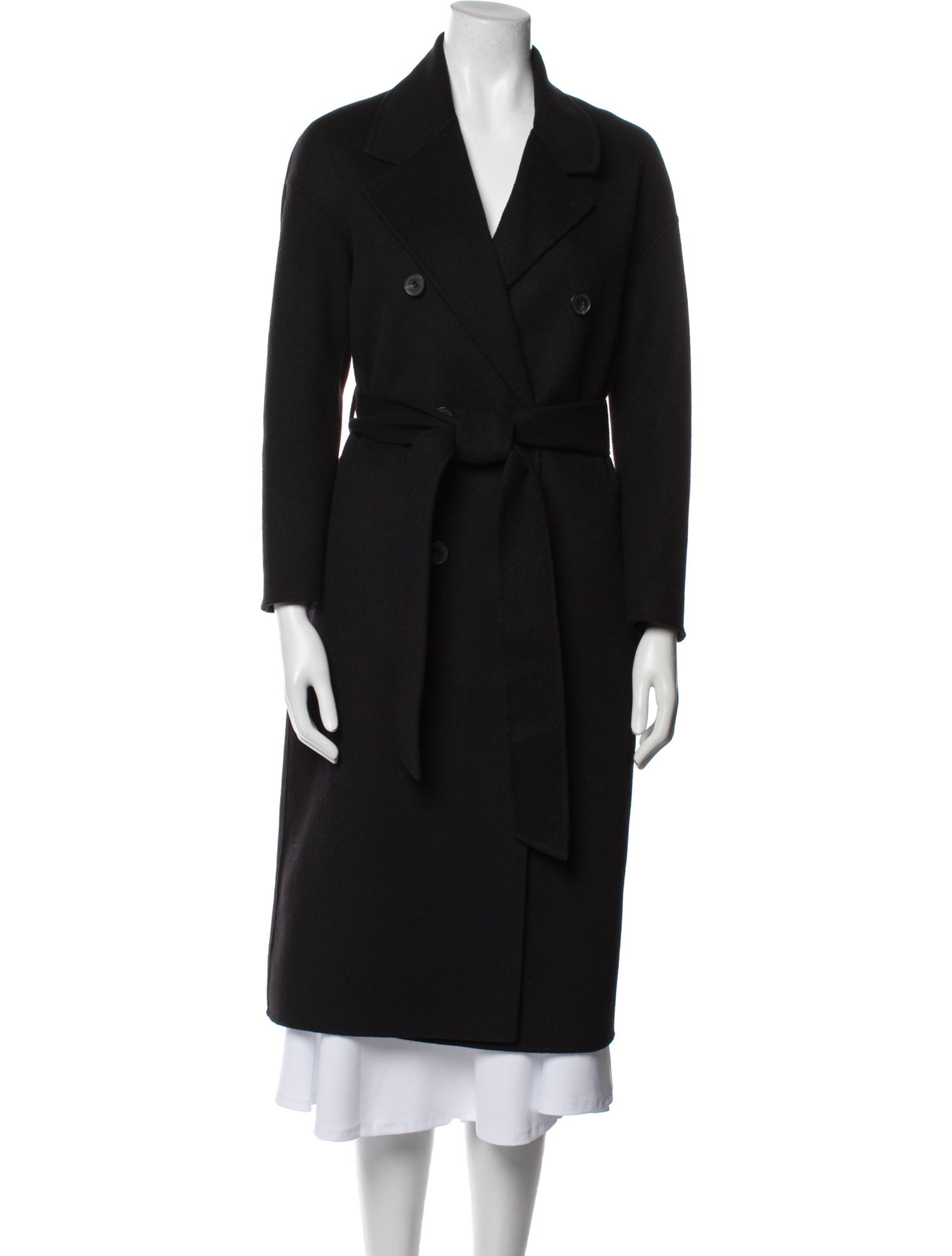 AllSaints Wool Trench Coat