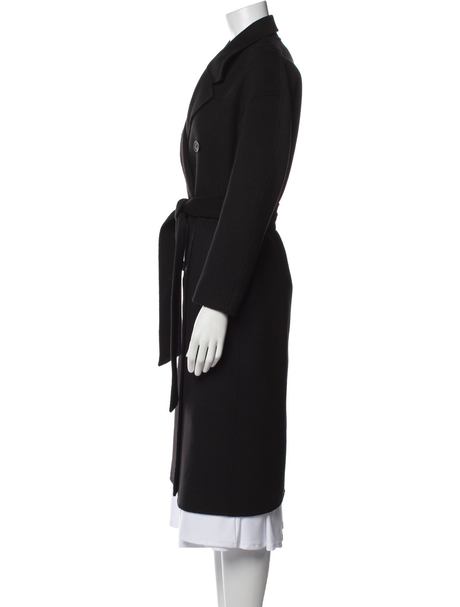 AllSaints Wool Trench Coat