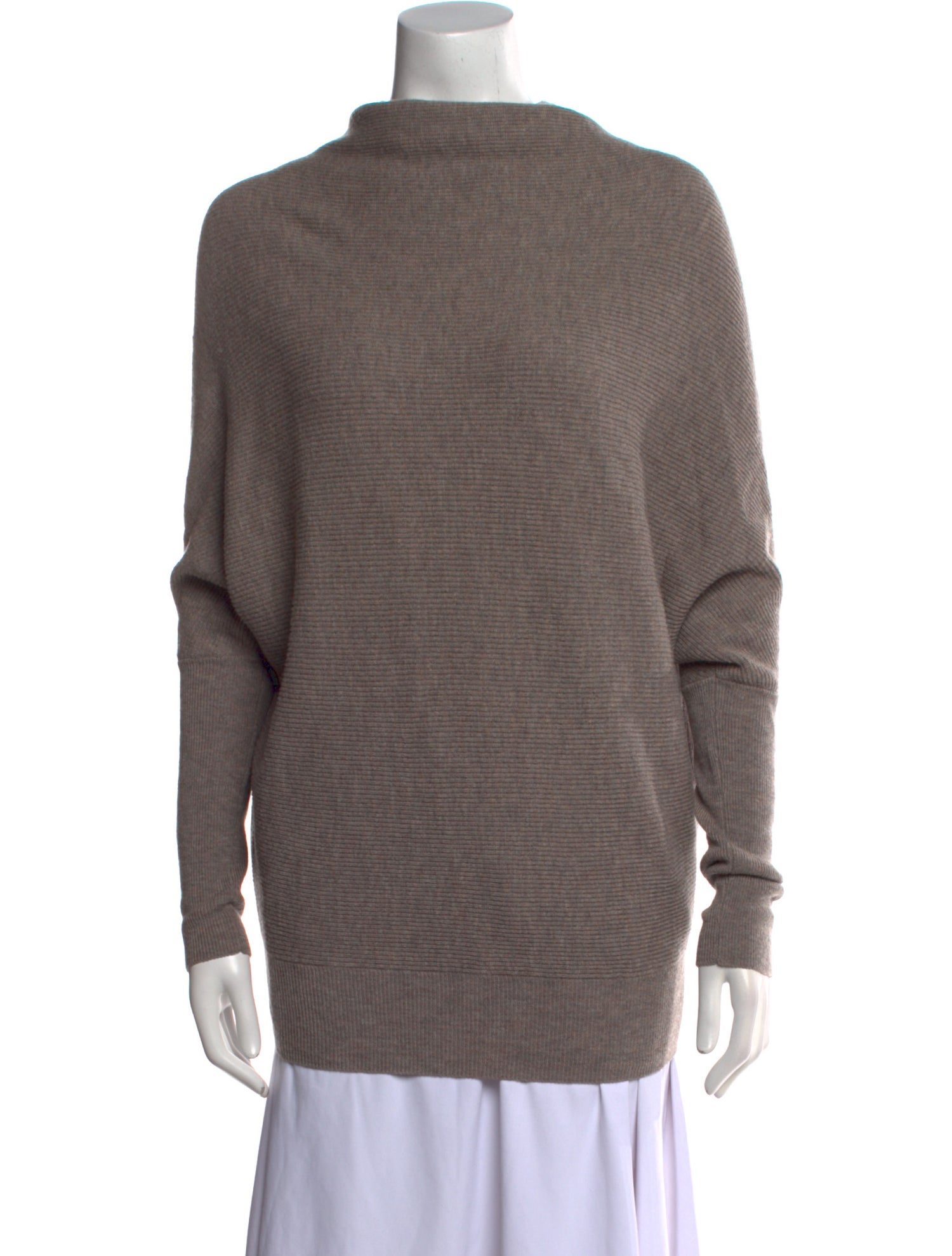 AllSaints Wool Mock Neck Sweater