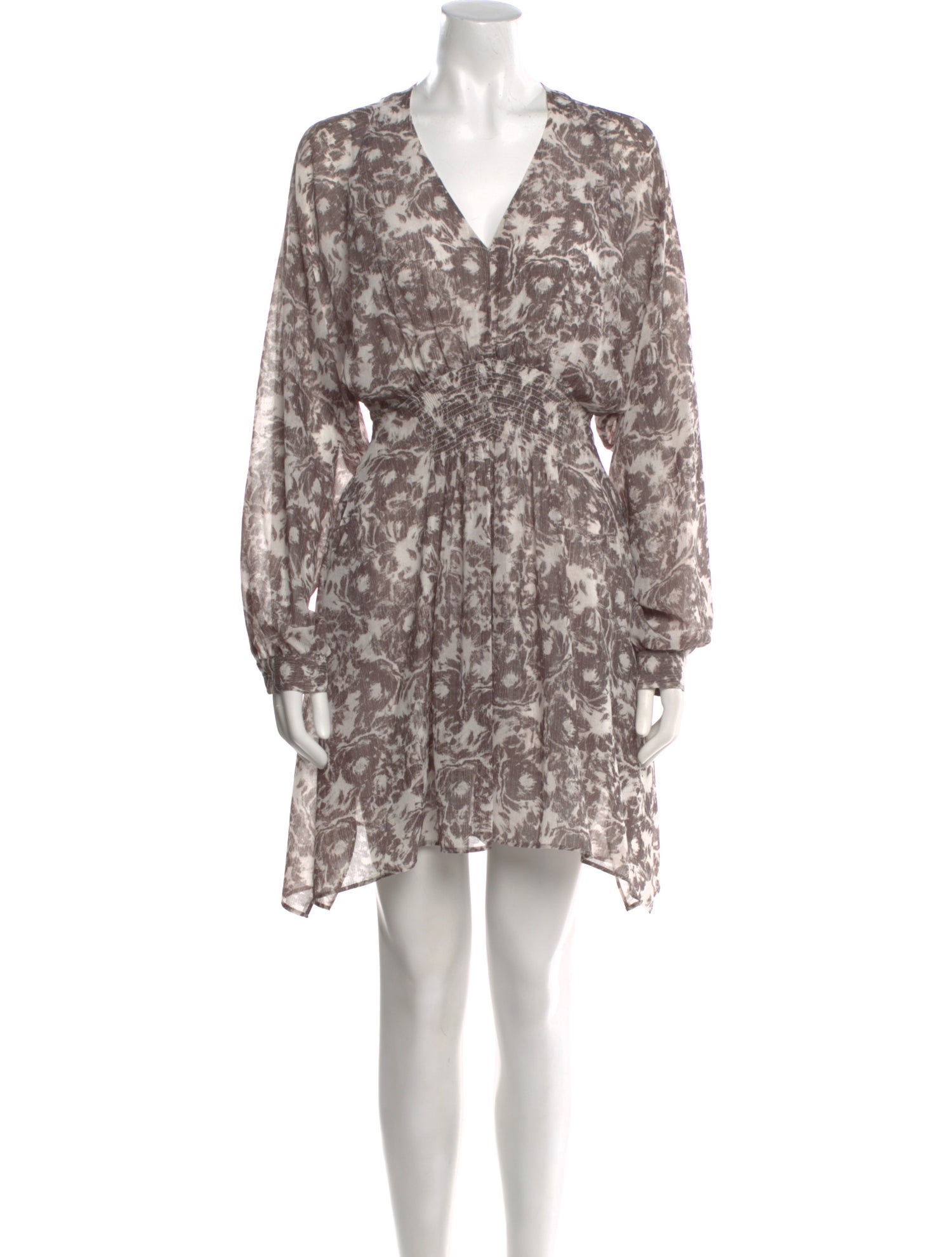 AllSaints Printed Mini Dress