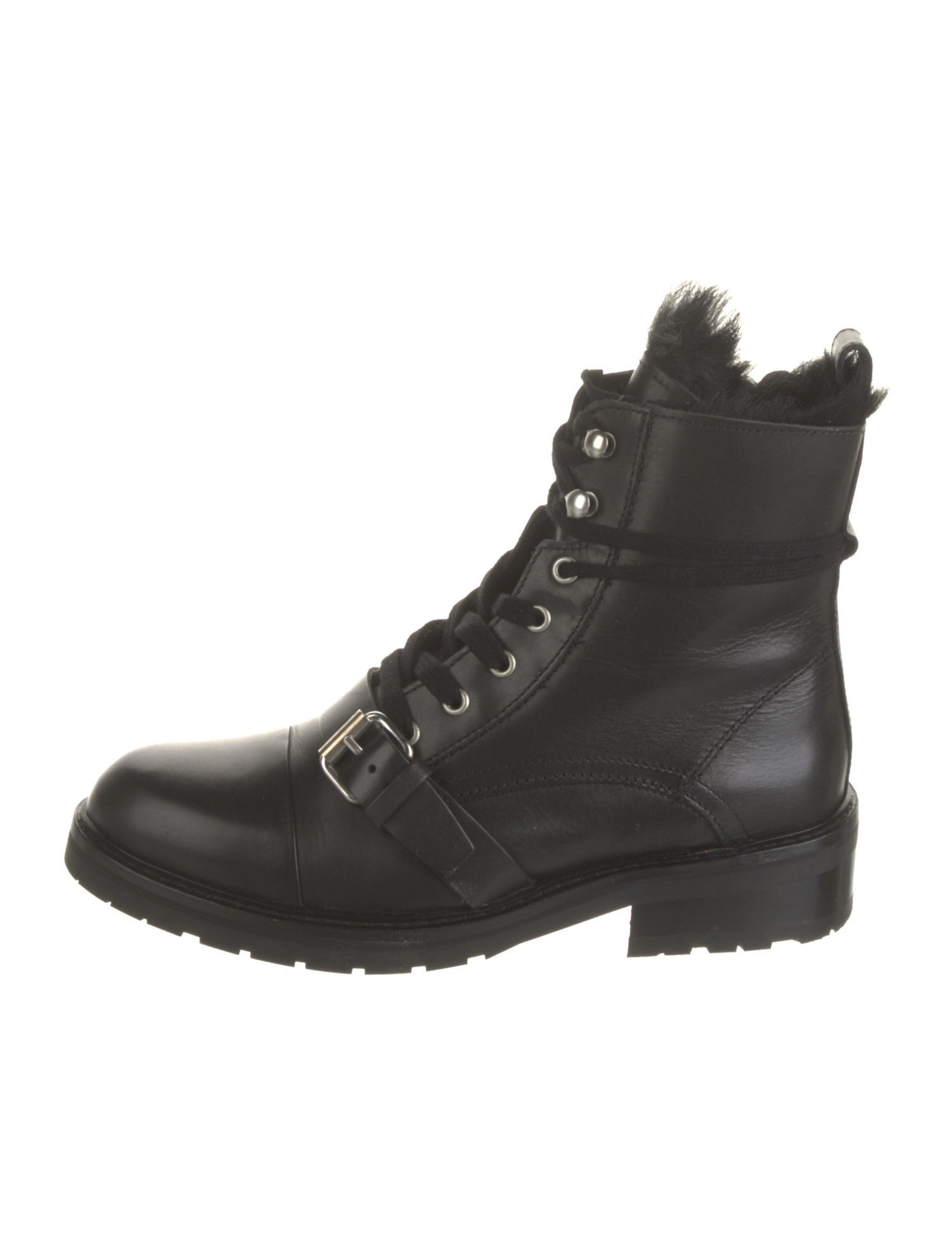 AllSaints Leather Combat Boots