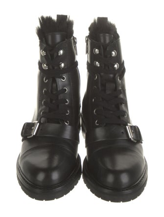 AllSaints Leather Combat Boots