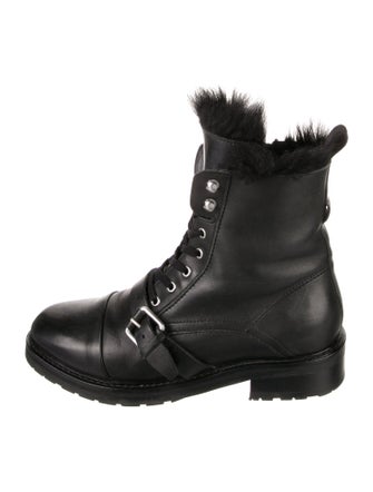 AllSaints Leather Combat Boots