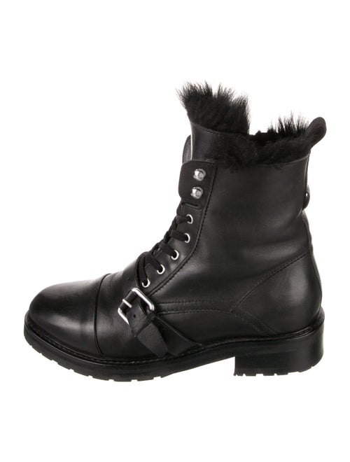 AllSaints Leather Combat Boots