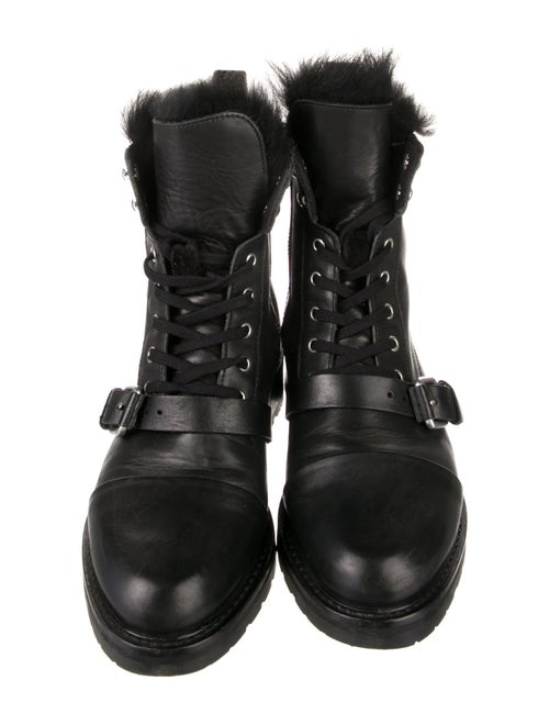 AllSaints Leather Combat Boots