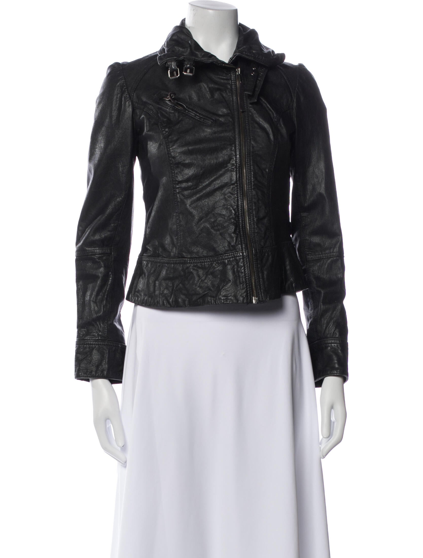AllSaints Leather Biker Jacket