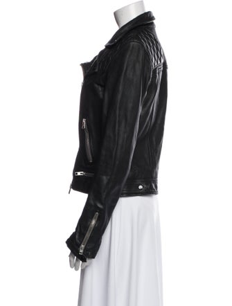 AllSaints Leather Biker Jacket