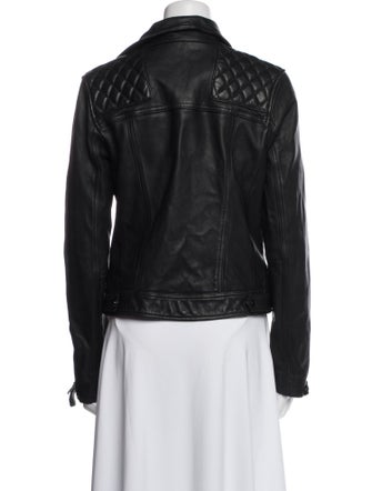 AllSaints Leather Biker Jacket